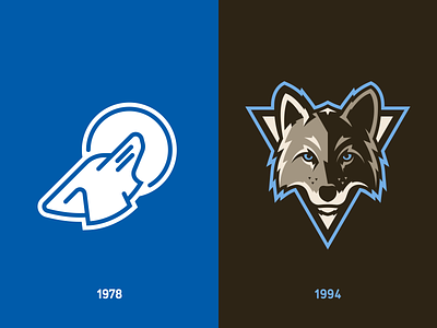 Denver Coyotes Rebrand baseball branding brown coyote denver design logo