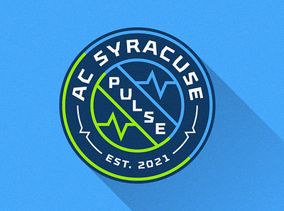 AC Syracuse Pulse Concept branding crest design football logo new york pulse soccer syracuse