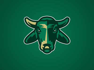 South Florida Bulls branding bull college design florida illustration logo ncaa south florida tampa usf