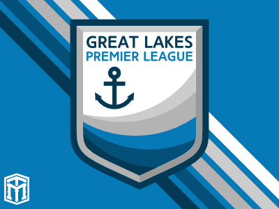Great Lakes Premier League crest glpl great lakes michigan soccer