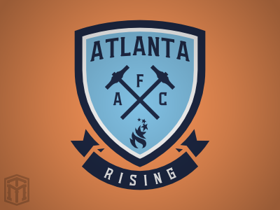 Atlanta AFC atlanta crest football georgia logo soccer