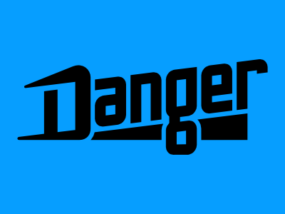 Danger Creative personal logo script