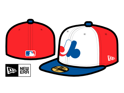 New Era caps hats mlb montreal expos new era