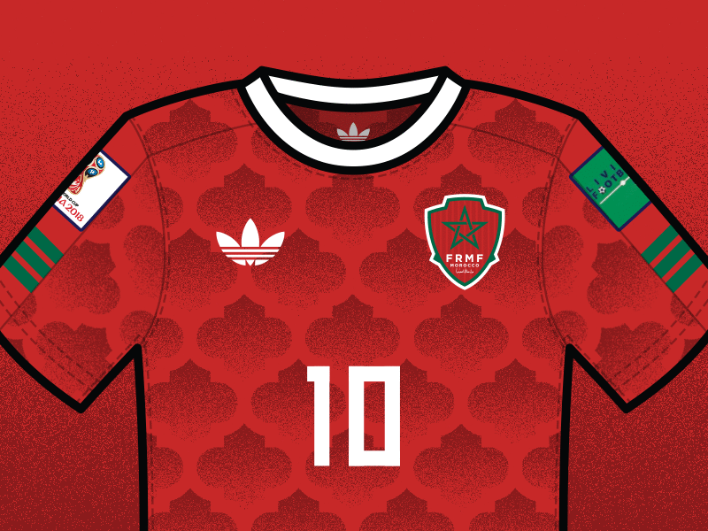 Morocco World Cup Concept Kits