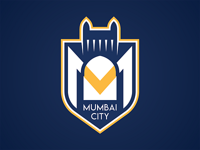 Mumbai City Cocnept crest design football india indian logo mumbai soccer