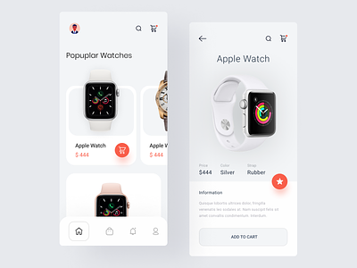 Watches Product App Exploration 2022 app arslan exploration german new popular product screen trend ui unlikeothers watch