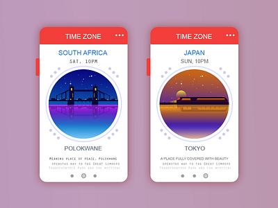 Time Zone App app arslan concept pakistan time ui zone