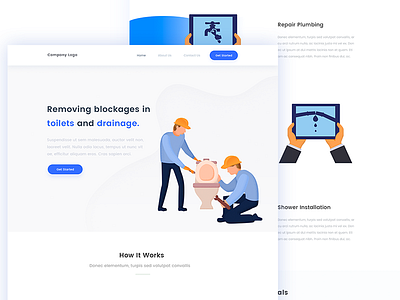 Plumber Landing Page