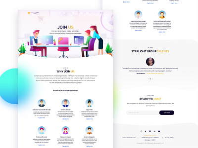 Join Us arslan behance behance project completed illustration page pakistan web webdesign