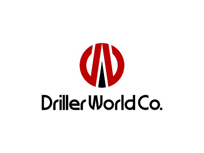 driller world co brand identity branding clever logo