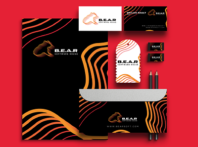 B.E.A.R - Software House bear brand branding code logo logodesign logodesigner software technology visual identity