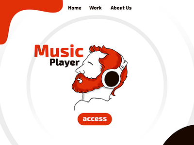 Music home page freelancer homepage illustration landingpage uidesign uidesigns uiux webdesign website websites