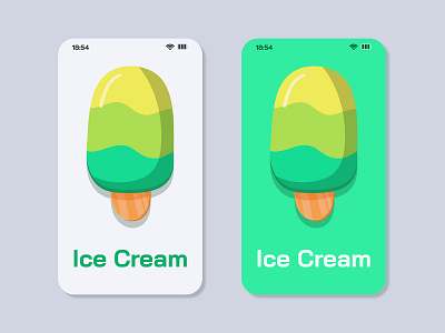 Ice cream creative graphic designer icecream icon icon set illustration mobile ui ux
