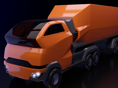 Concept truck 3d design concept car