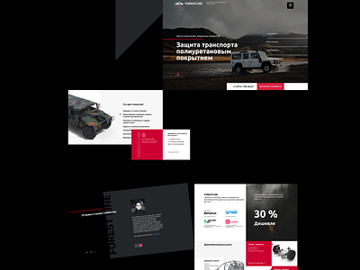 Protective coating center auto automobile branding design logo ui ux web