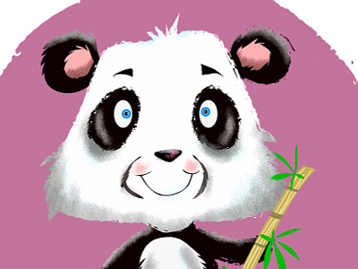 Panda Character Design cartoon character design humor humour illustration photoshop vector