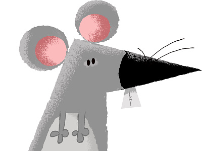 Mouse Illustration animal cartoon character character design design humor humour illustration illustrator mouse photoshop vector