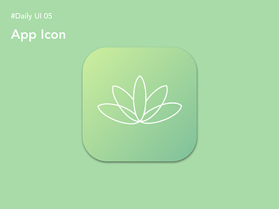 Daily UI Challenge 005: App Icon app appicon dailyui dailyui005 ui アプリ アプリアイコン