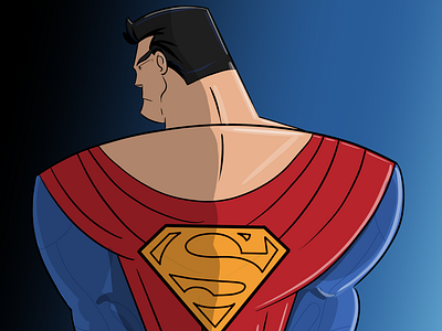 Superman 2d art character comics dc illustration superman