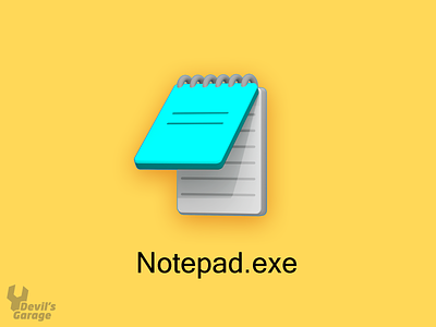 notepad.exe 3d branding cinema4d design electronics icon design icons illustration low poly lowpoly ui