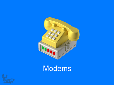Modem Art 3d branding cinema4d electronics graphic design icons illustration vaporwave win95