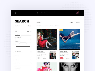 Model Search Result brewex icongraphy model search sketch app ui ux