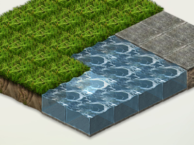 Tiles Tiling adobe as3 code earth flash game grass grid illustration isometric pavement photoshop tiles tiling water