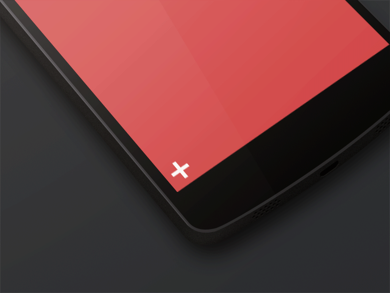 Nexus 5 Menu [GIF] animation dark flat gif menu nexus nexus 5 ui ux