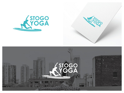 Stogo Yoga Logo Design