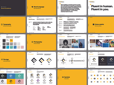 Constellation AI Brand Guidelines brand guide brand guidelines branding