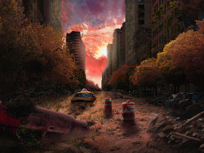 Matte painting graphisme matte matte painting mmi photoshop student