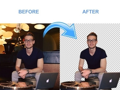 remove background on image background removal branding design flat illustration photoediting photoshop type typography website