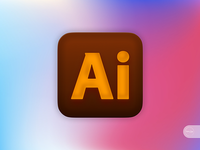 Adobe Illustrator 3d Icon aftereffects design figmadesign gradient icon illustration illustrator ios app design logo photoshop
