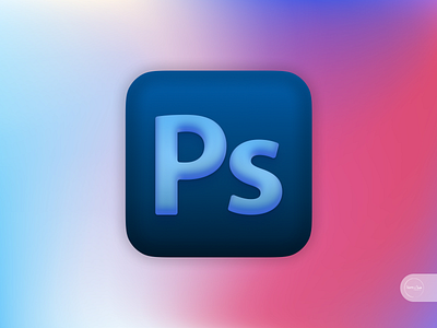 Photoshop 3D icon by ASMA chetoui on Dribbble