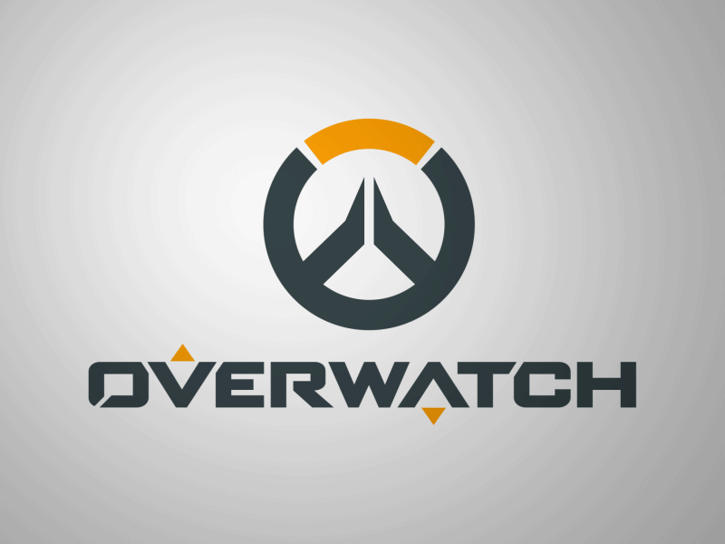 Overwatch Logo Animation 2d after effect animation cool creative design famous flat game games logo motion overwatch