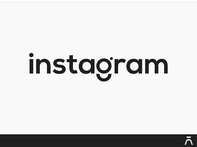 Instagram wordmark icon instagram instagram logo instagram wordmark logo logo design social media social media icon wordmark