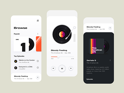 Podcast Listening App