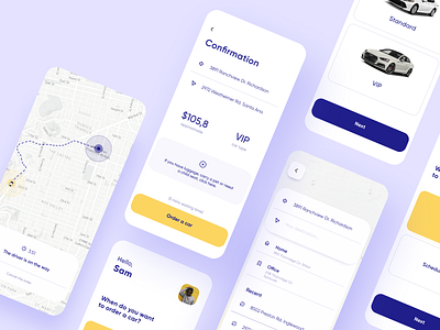 Taxi App Redesign