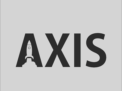 Axis Rocket Logo dailylogochallange design designgraphic logo logoinspiration