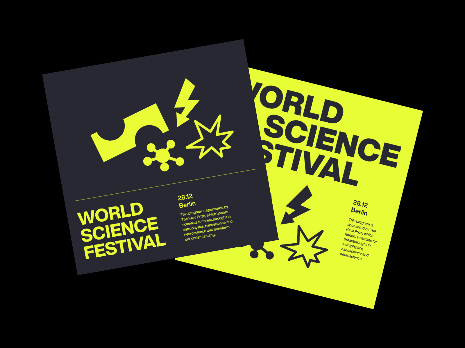 Poster for World Science Festival by Zuka Japaridze for Noxtton on Dribbble