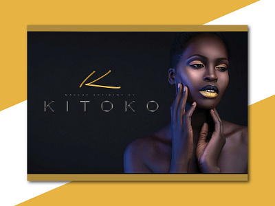 Kitoko branding catalog design illustration