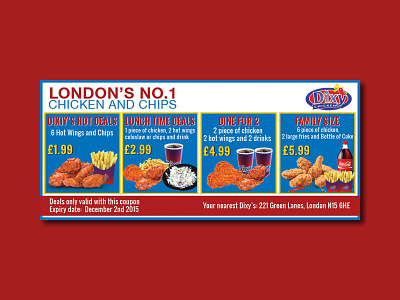 Dixy Chicken banner banner ads design graphic