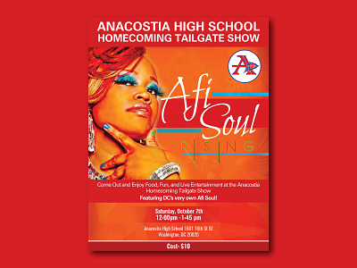 Afi Soul Rising broucher design flyer flyer designs graphic