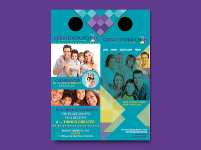 Door Hanger design door hanger graphic