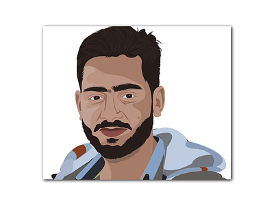 Vector Portrait design graphic illustration illustrator