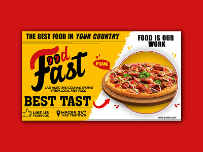 Fast Food Banner banner banner ads design graphic slider
