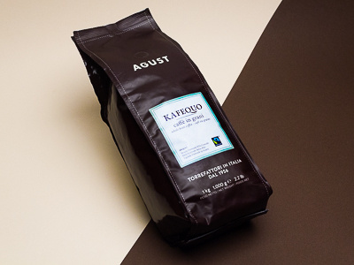 Agust coffee - packaging design brand design branding coffee packaging