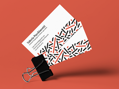 Business Card for Valeria Pacchiarotti