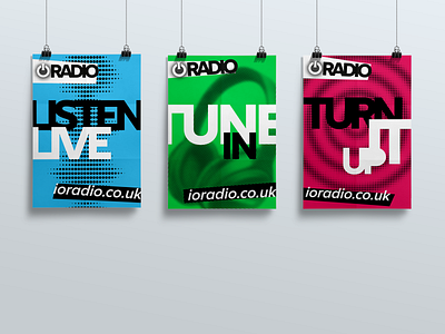 IO Radio Poster Designs