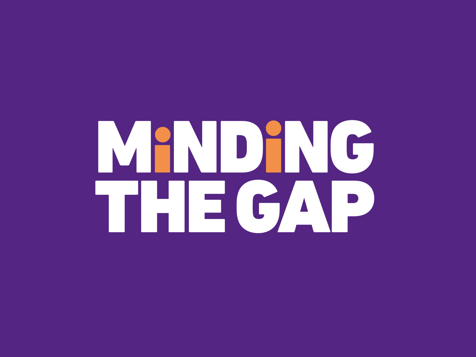 Minding The Gap Logo Design by Order & Chaos Creative on Dribbble